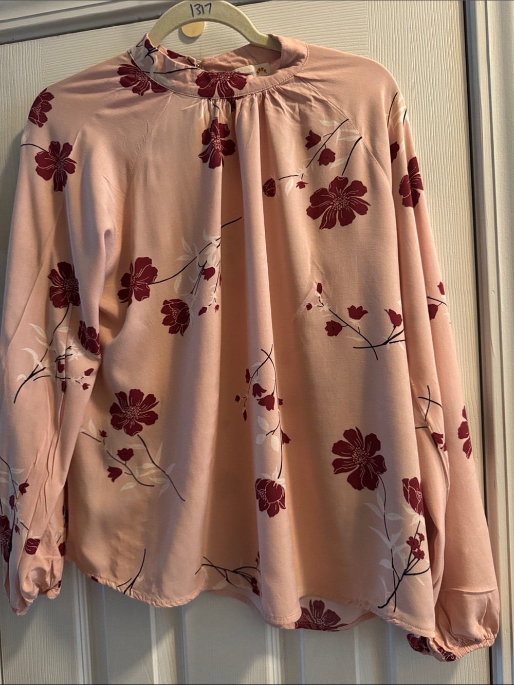 C&C California Dusty Pink Button-Up Top